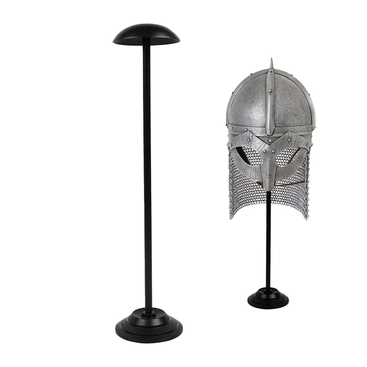 Iron Helmet Display Stand