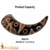 Medieval Drinking Horn 400 – 500 ML Handcrafted Real Ox Horn