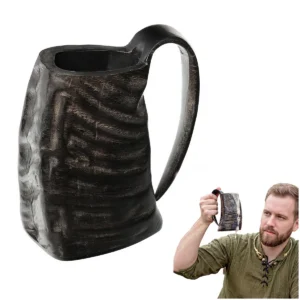 Buffalo Horn Tankard