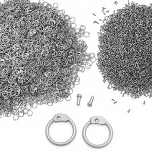 Aluminium chainmail rings