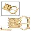 8921_2 Chivalric Belt Buckle