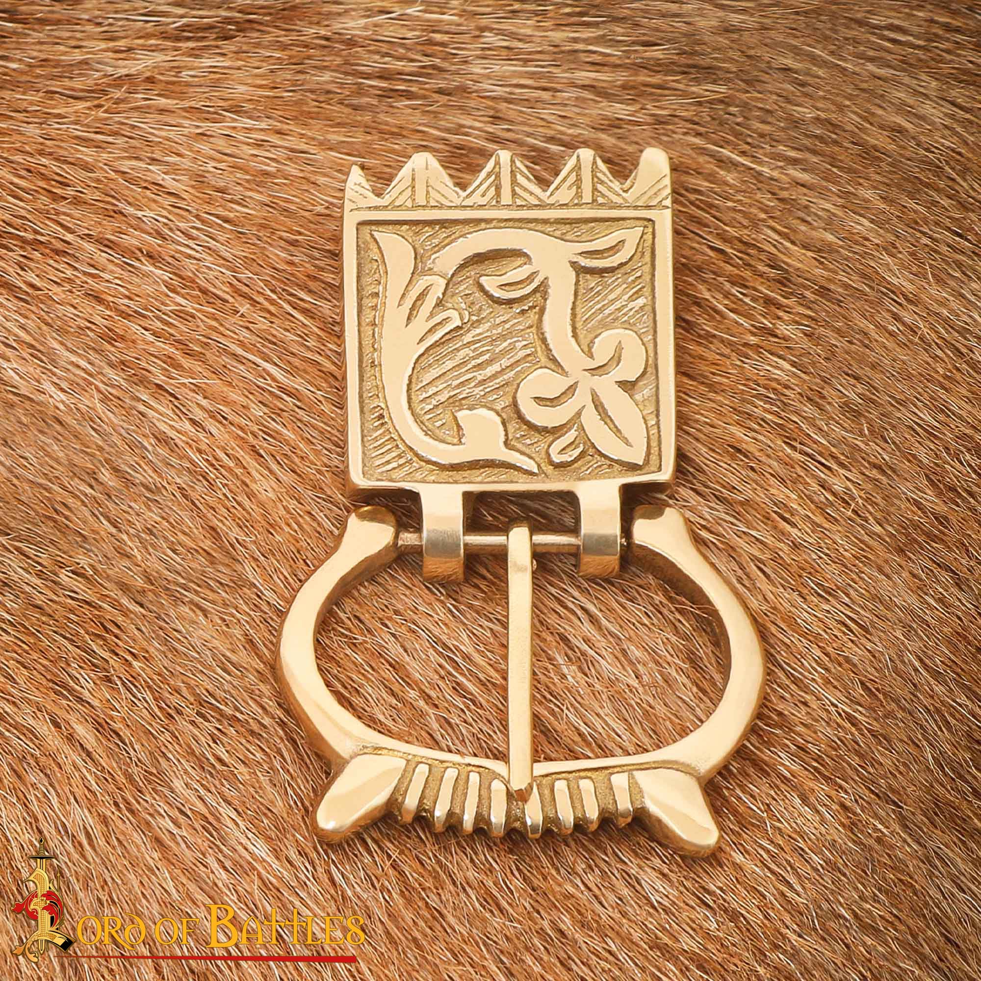 8921_6 Chivalric Belt Buckle