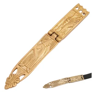 Medieval Hinged Strap End