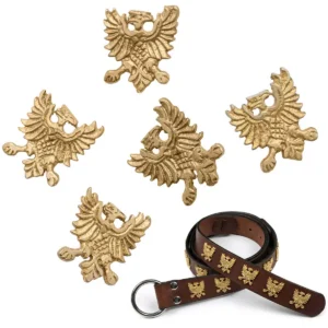 Heraldic Eagle Belt Conchos