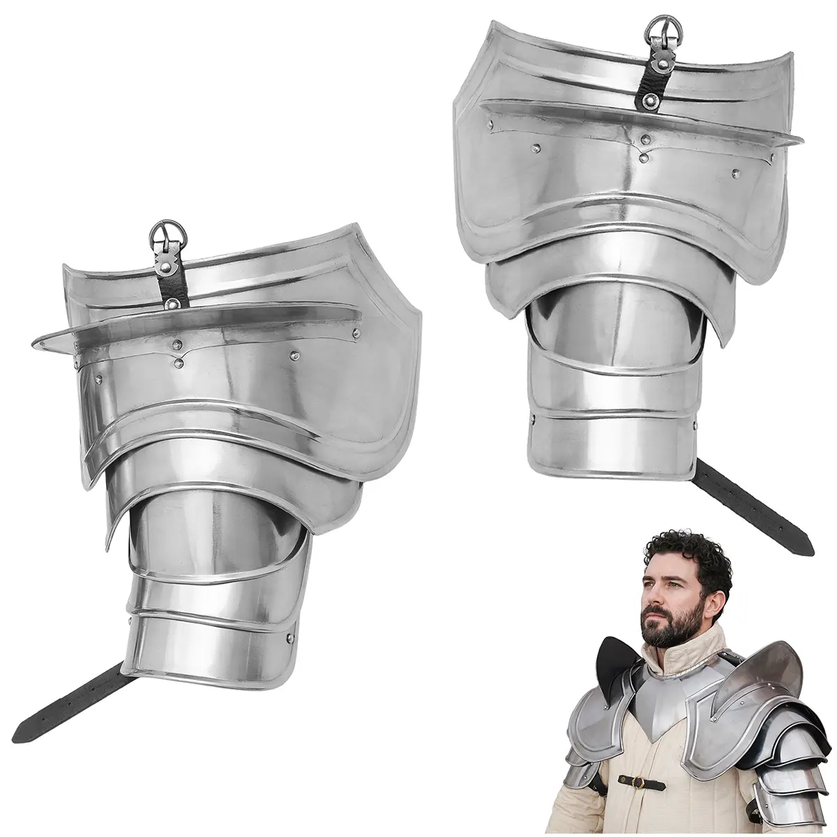 Steel Pauldrons