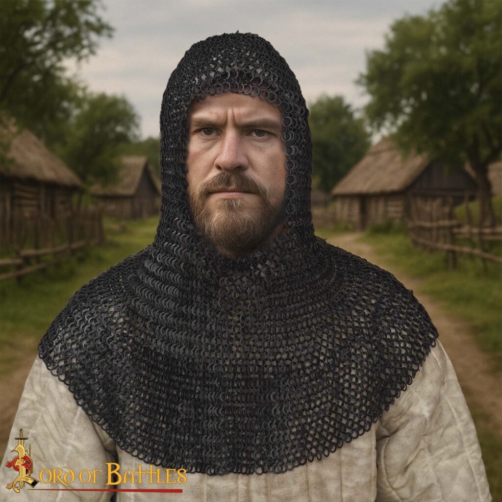 Medieval Chainmail Coif