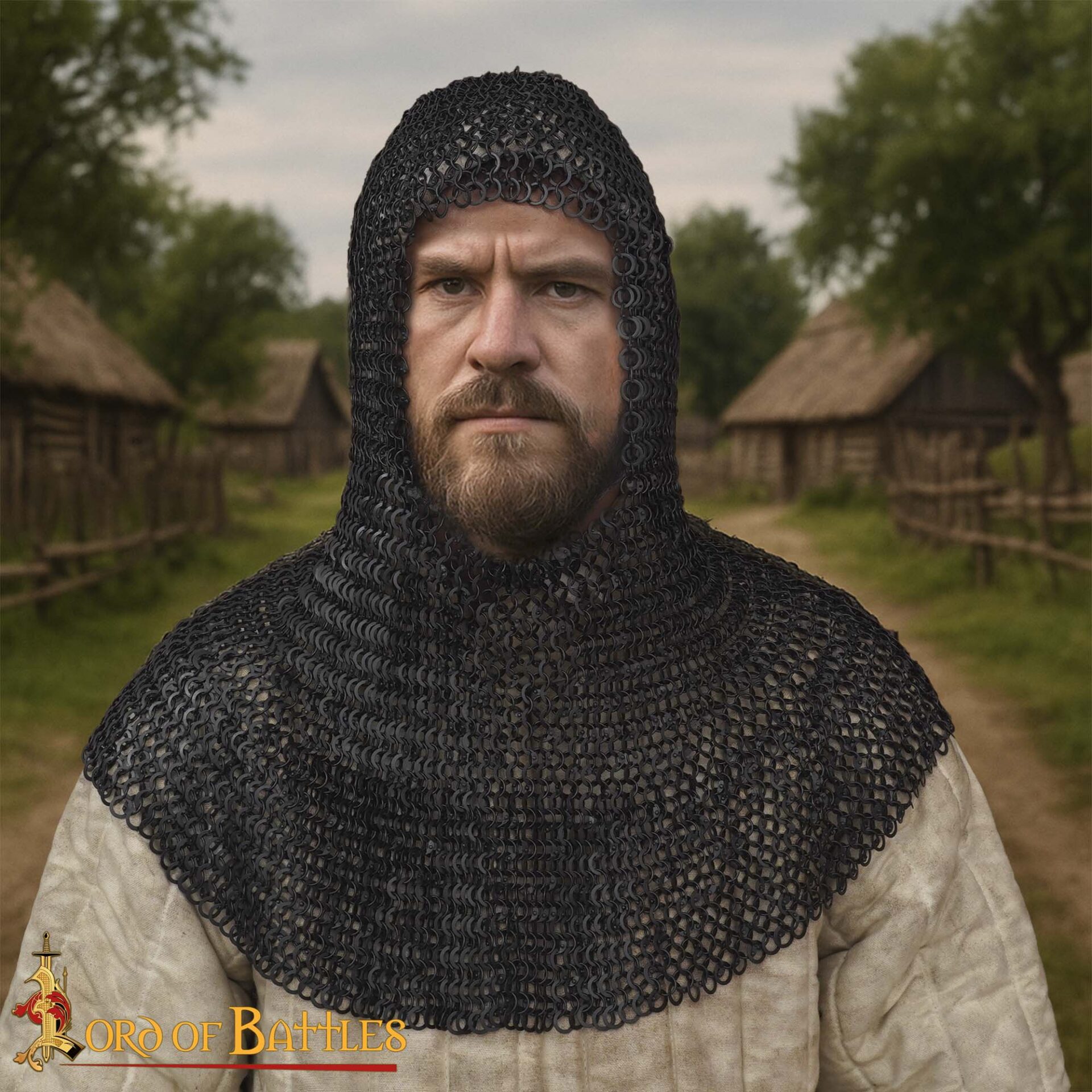 Medieval Chainmail Coif