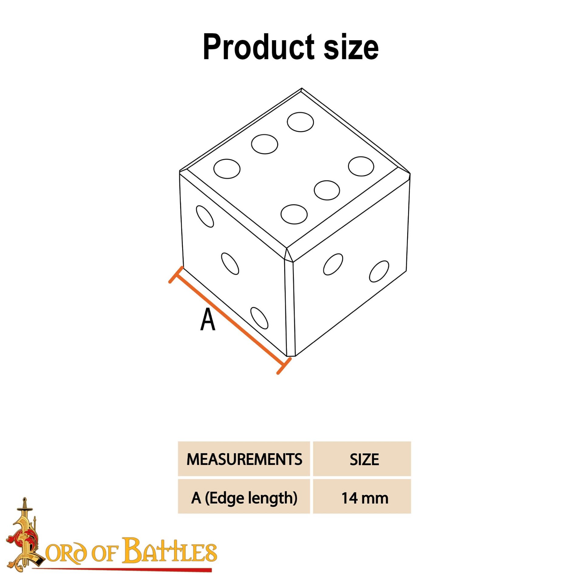 Handcrafted Buffalo Horn Dice Set – 6 pcs | Natural Dice for Table top RPG, Collectors, & Historical Gaming horn dice