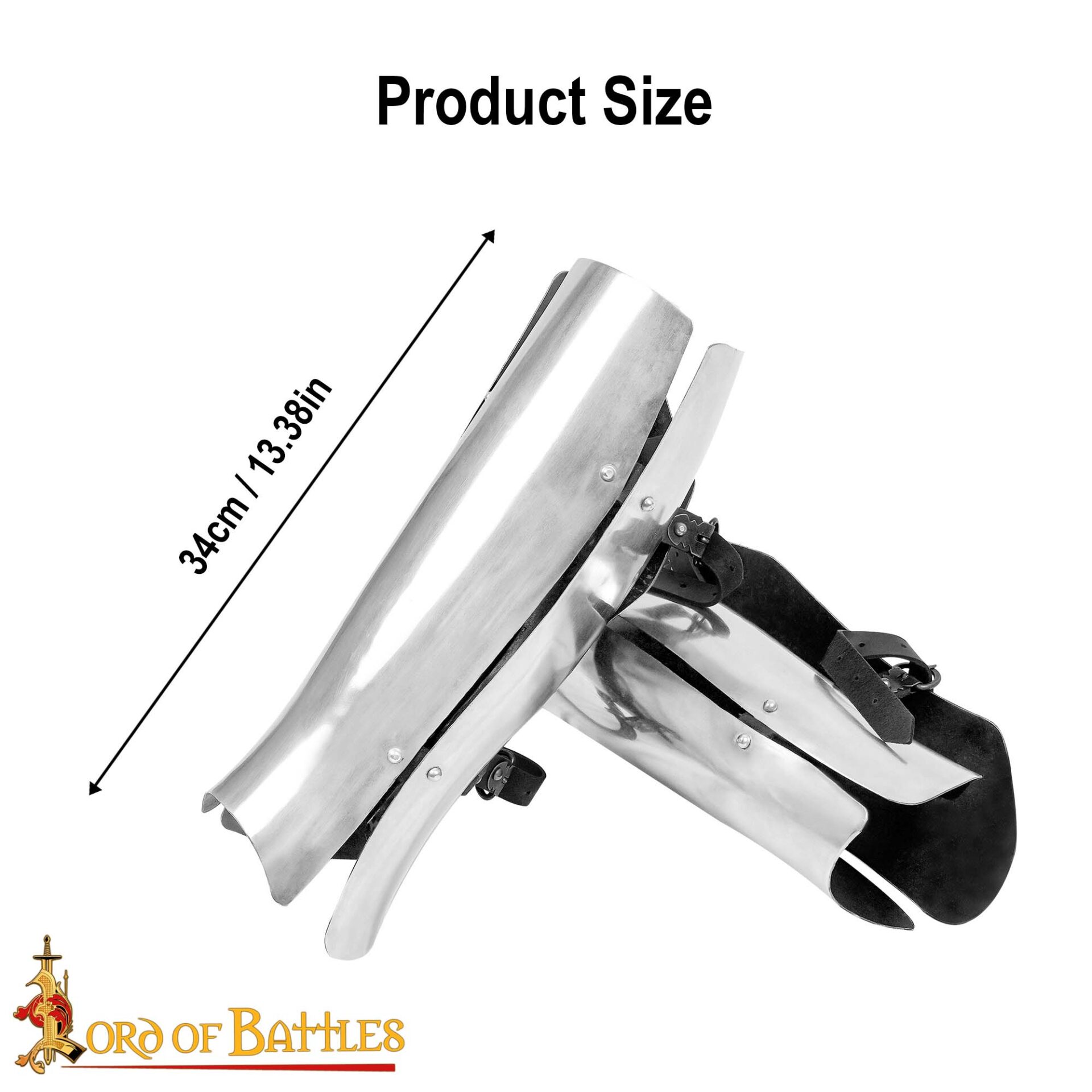 Medieval Armor Greaves -25386PL 2 Greaves