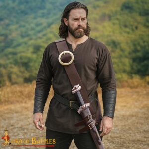 Leather Sword Hanging Belt