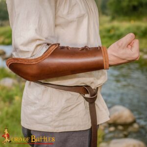 Medieval Leather Bracers