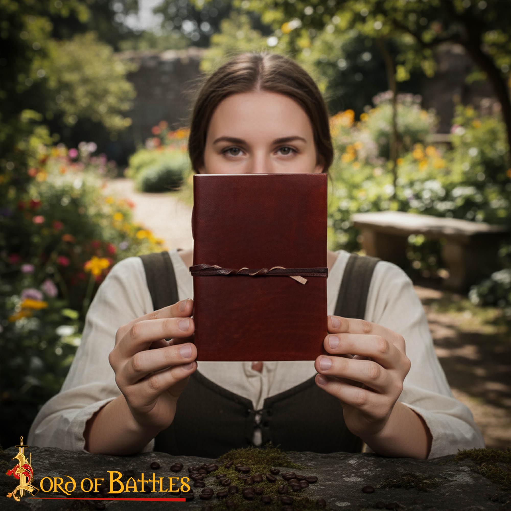 Handmade Genuine Leather Vintage Journal with Wrap Closure Journal