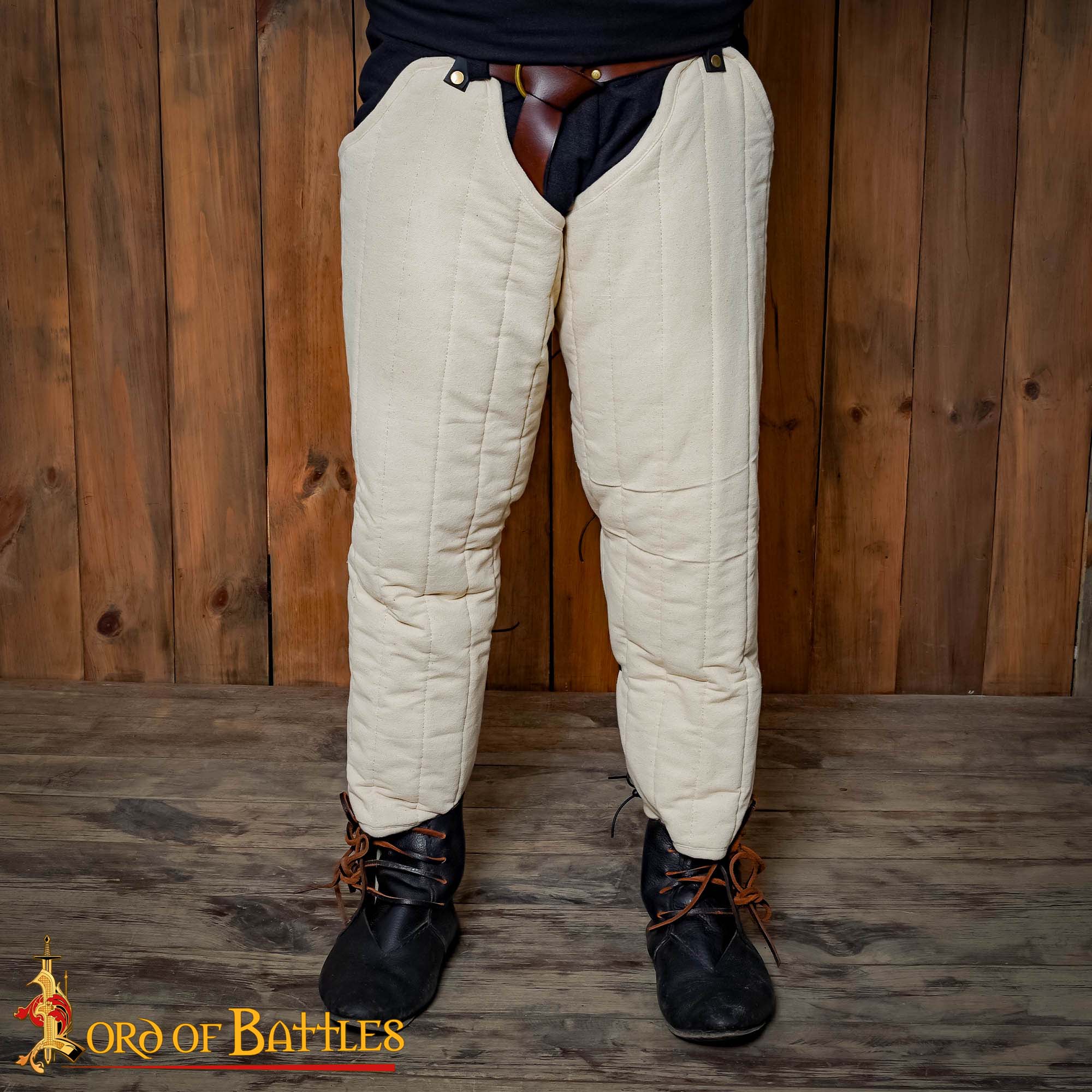 Medieval Padded Chausses-25911E 1 Padded Leggings