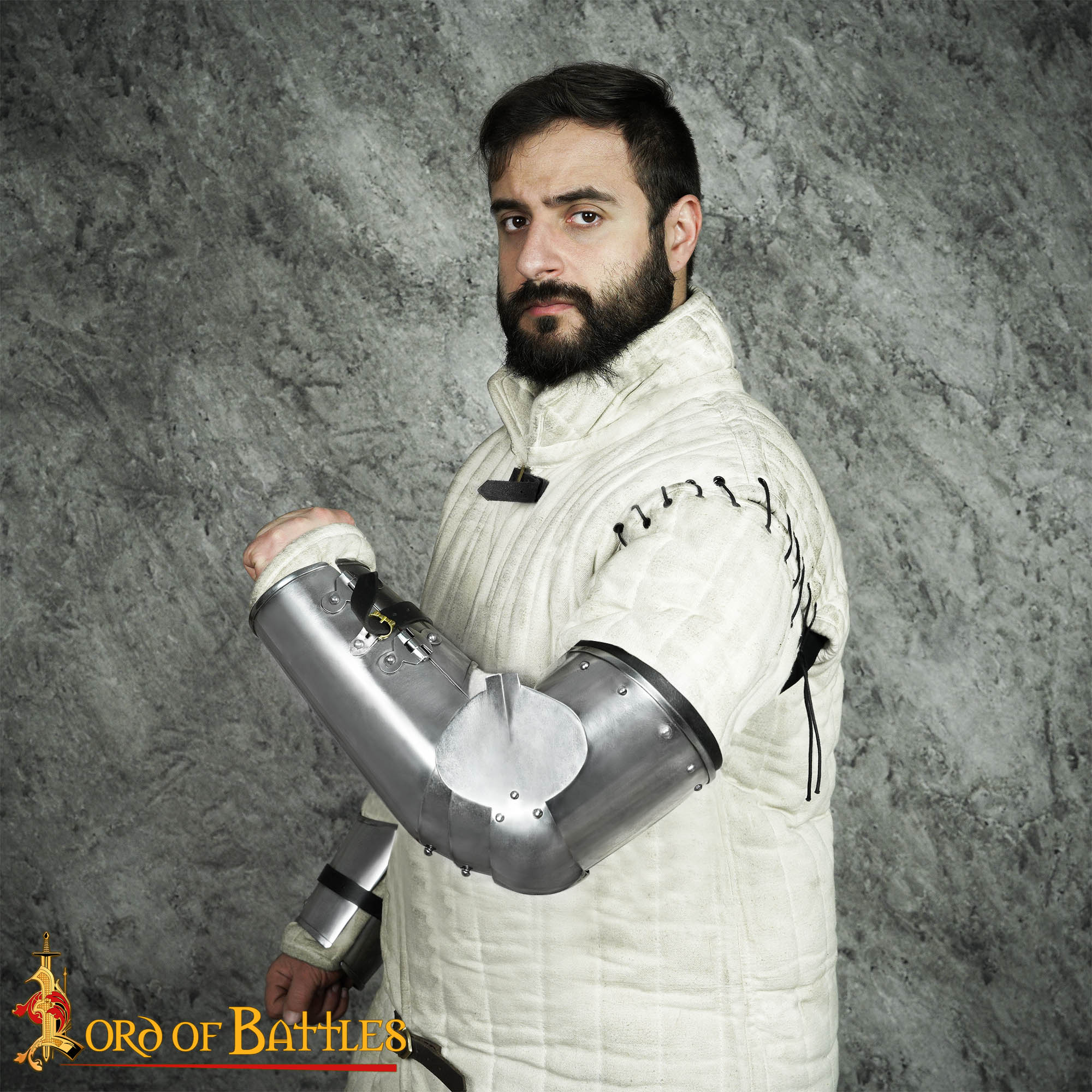 Polished Steel Vambraces