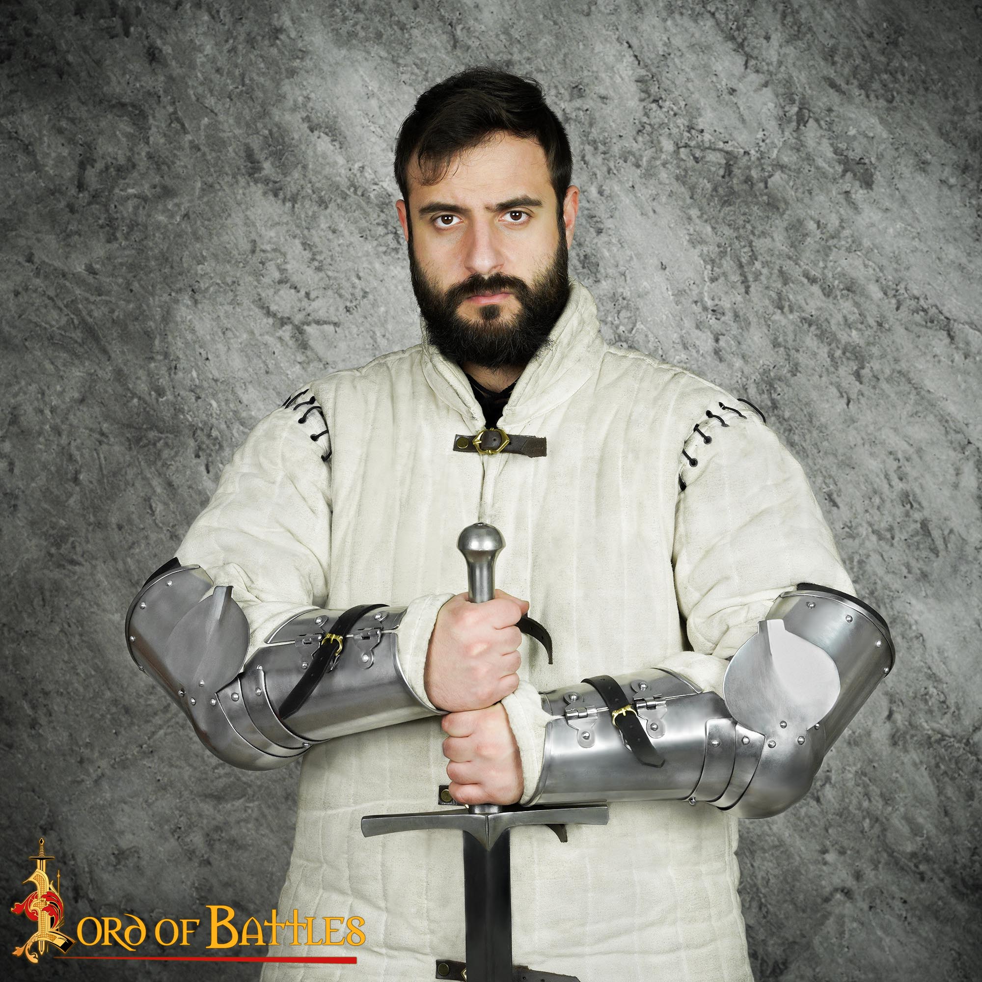 Polished Steel Vambraces