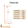 Medieval Wooden Helmet Stand