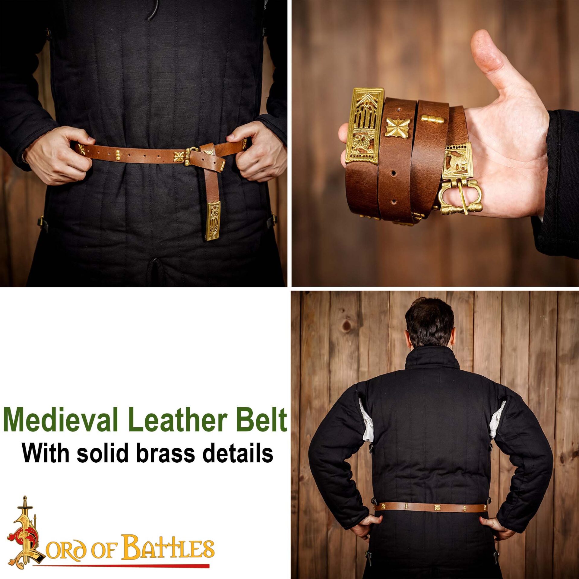 Medieval Leather Belt