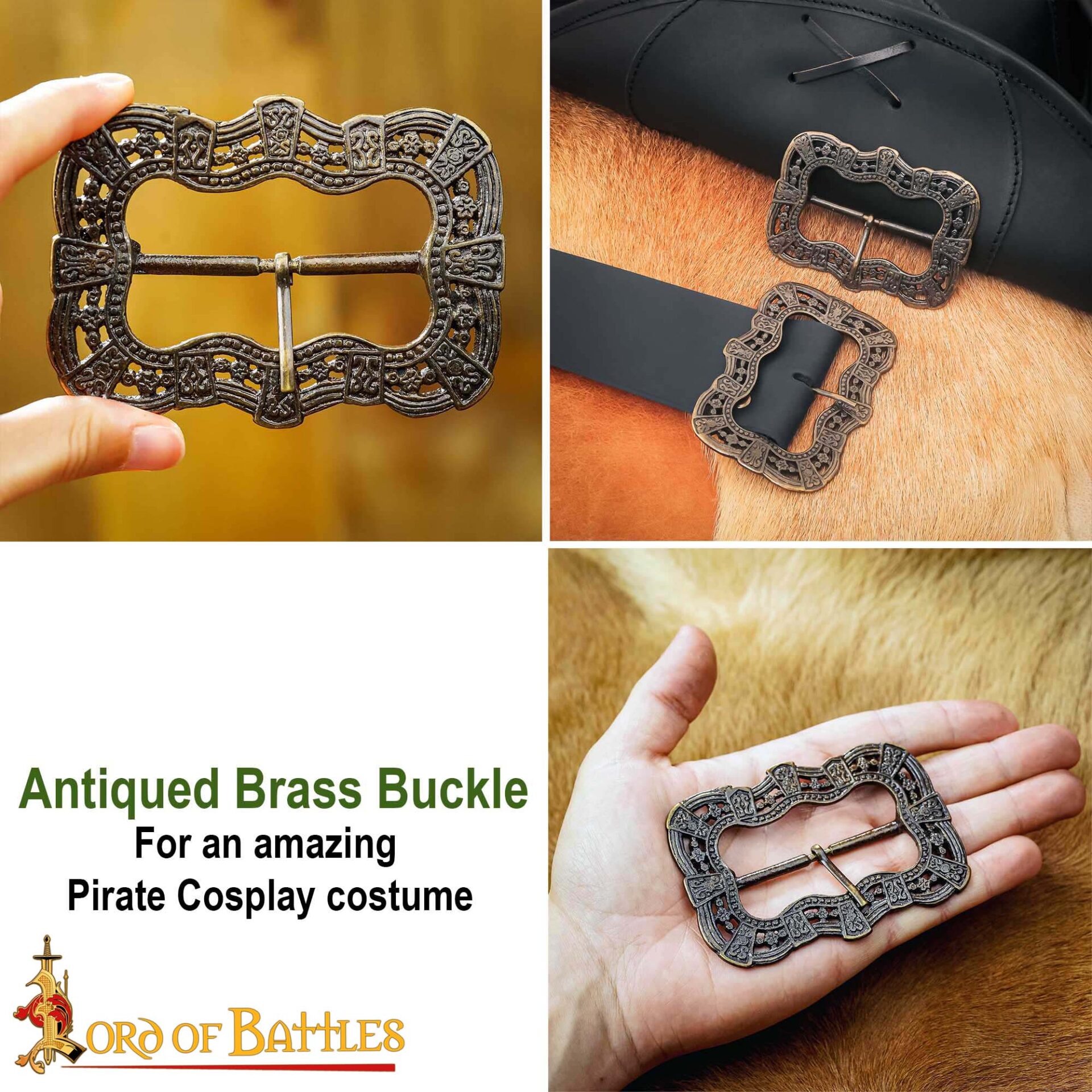 Captain Jack Sparrow Belt Buckle