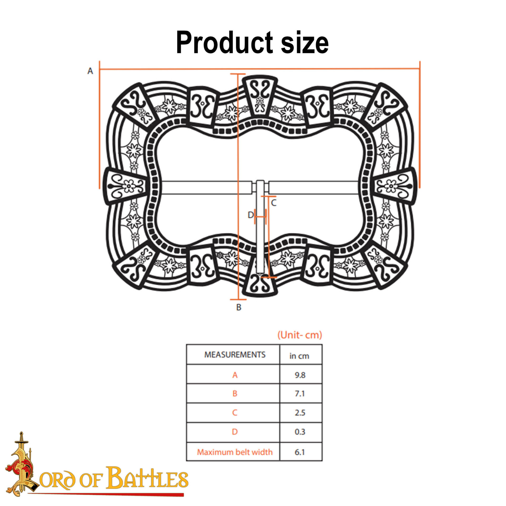 Captain Jack Sparrow Belt Buckle