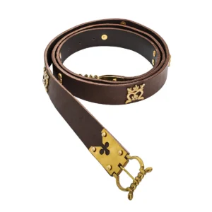 15th Century Gothic Leather Belt