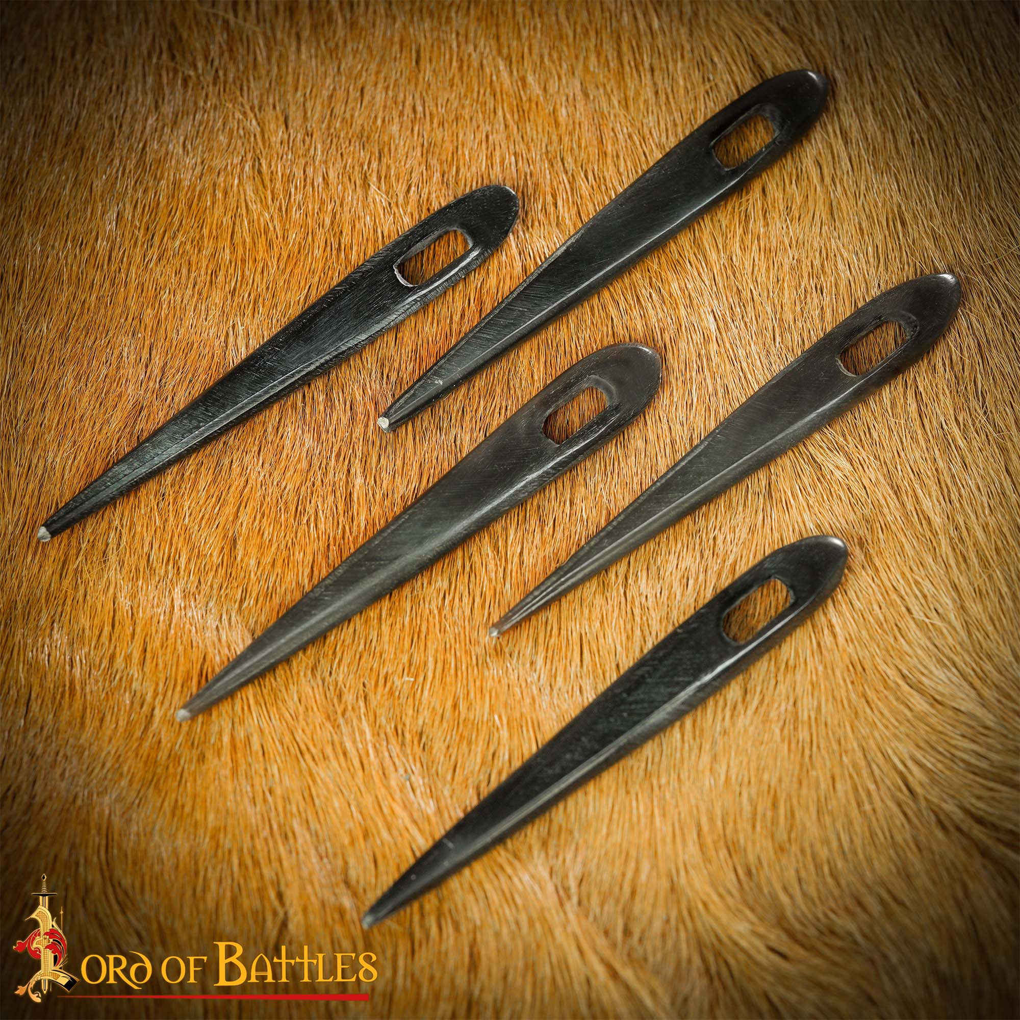 25395Agujas_5 Viking Nalbinding Horn Needles