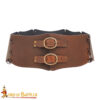 25841CBR_1 Viking Warrior Leather Belt