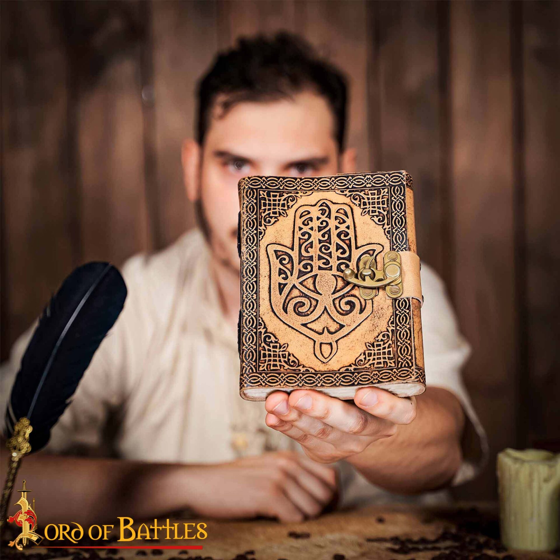 25886_ (5) Medieval Journal Handcrafted Real Leather Diary