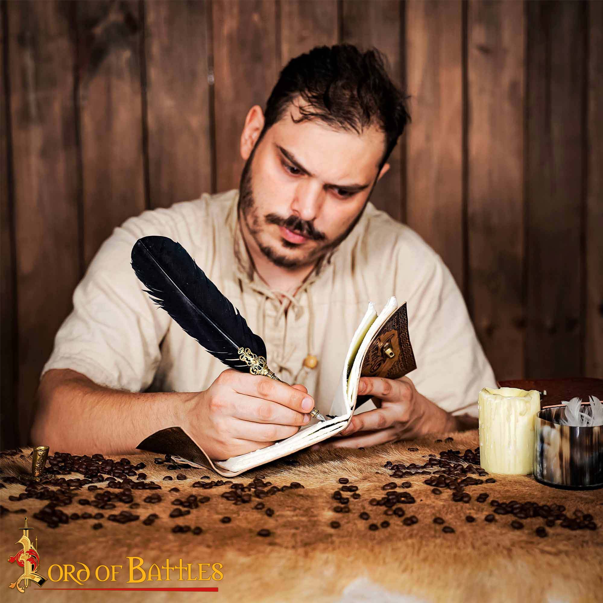 25886_ (6) Medieval Journal Handcrafted Real Leather Diary