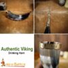 4230 pattern 2 Medieval Viking Drinking Horn