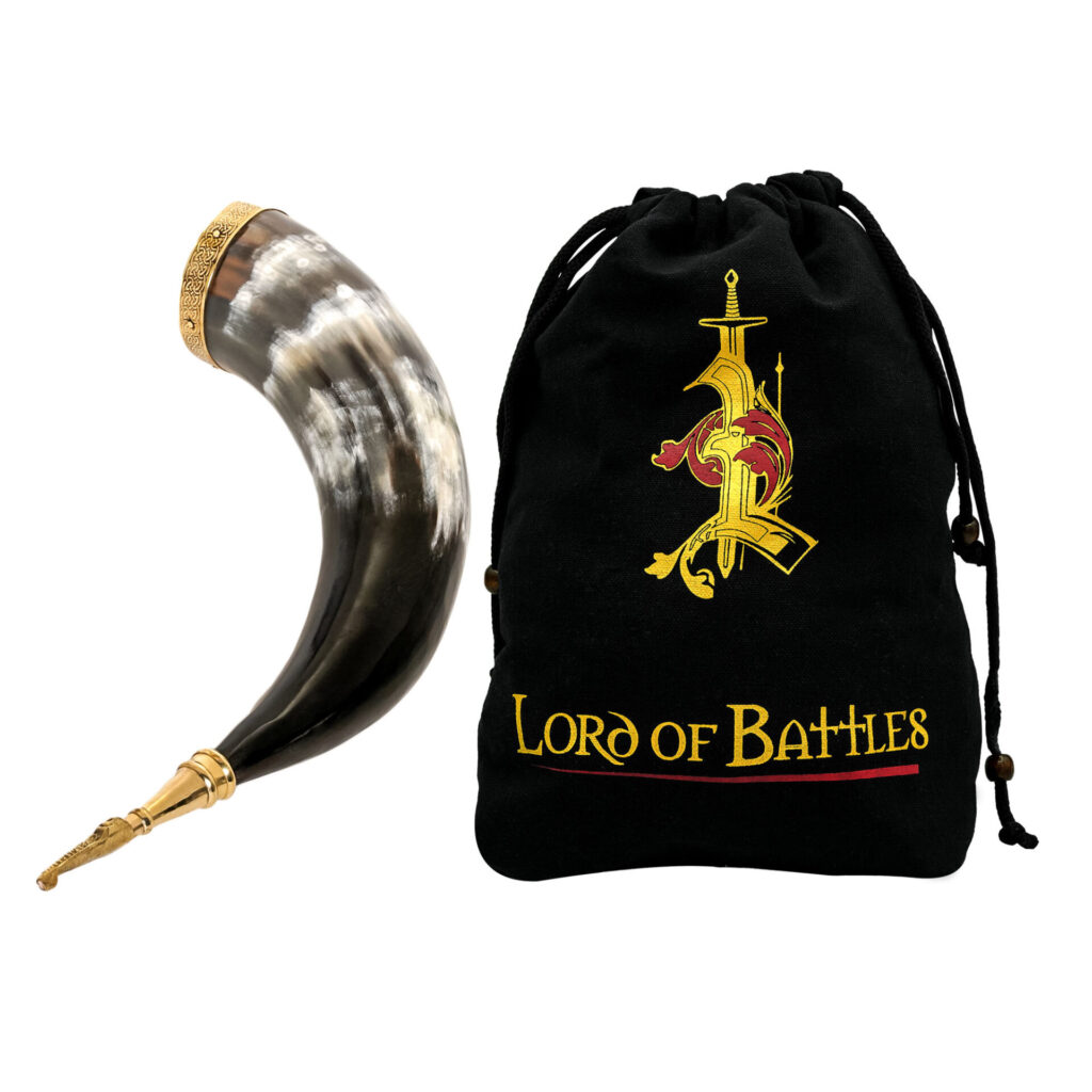 Medieval Viking Drinking Horn