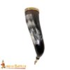 4230_ (2) Medieval Viking Drinking Horn