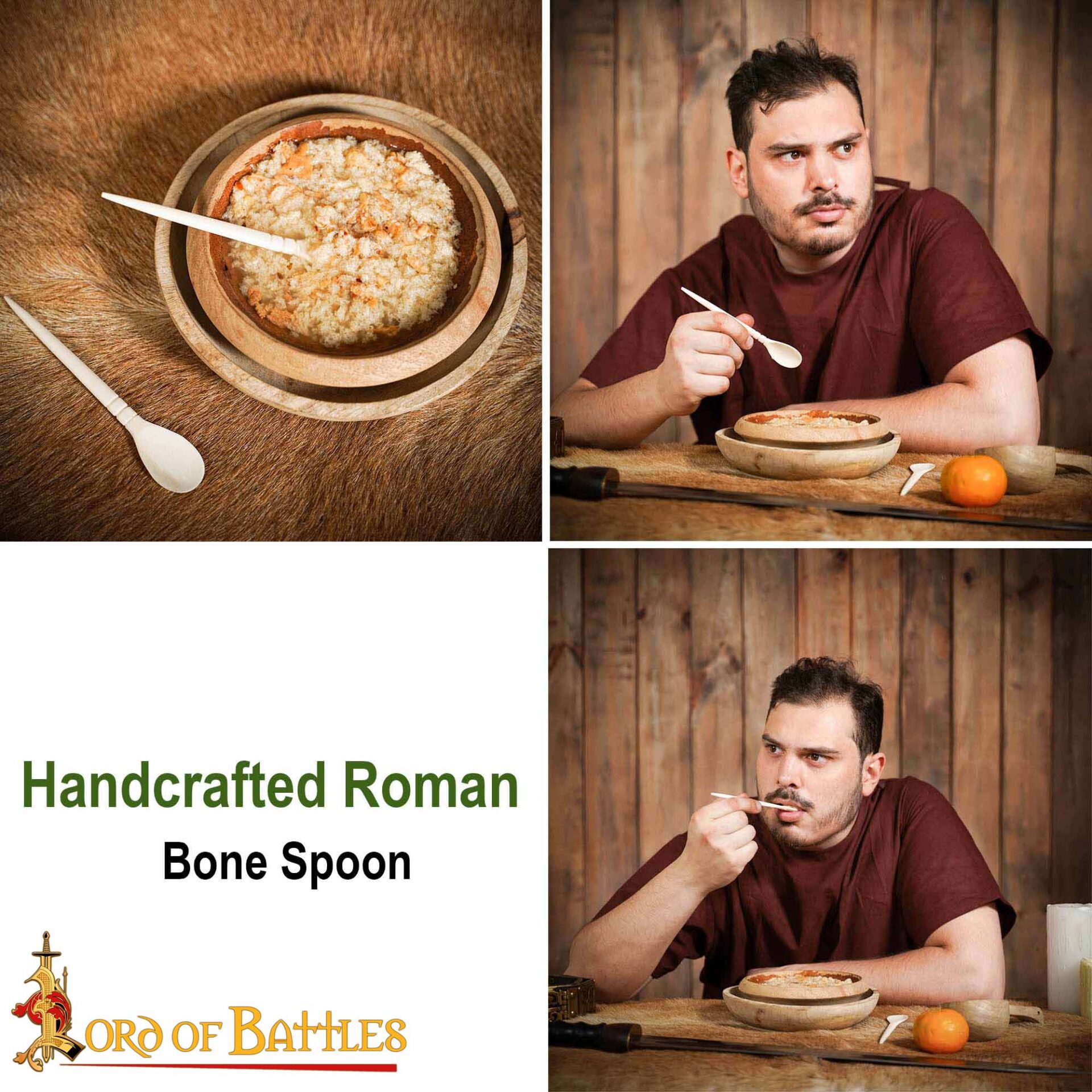 Set Di 6 Cucchiai Seghettati Maxin Per Frutta - Agrumi, Anguria, Kiwi E Dessert (Argento, Oro, Arcobaleno)