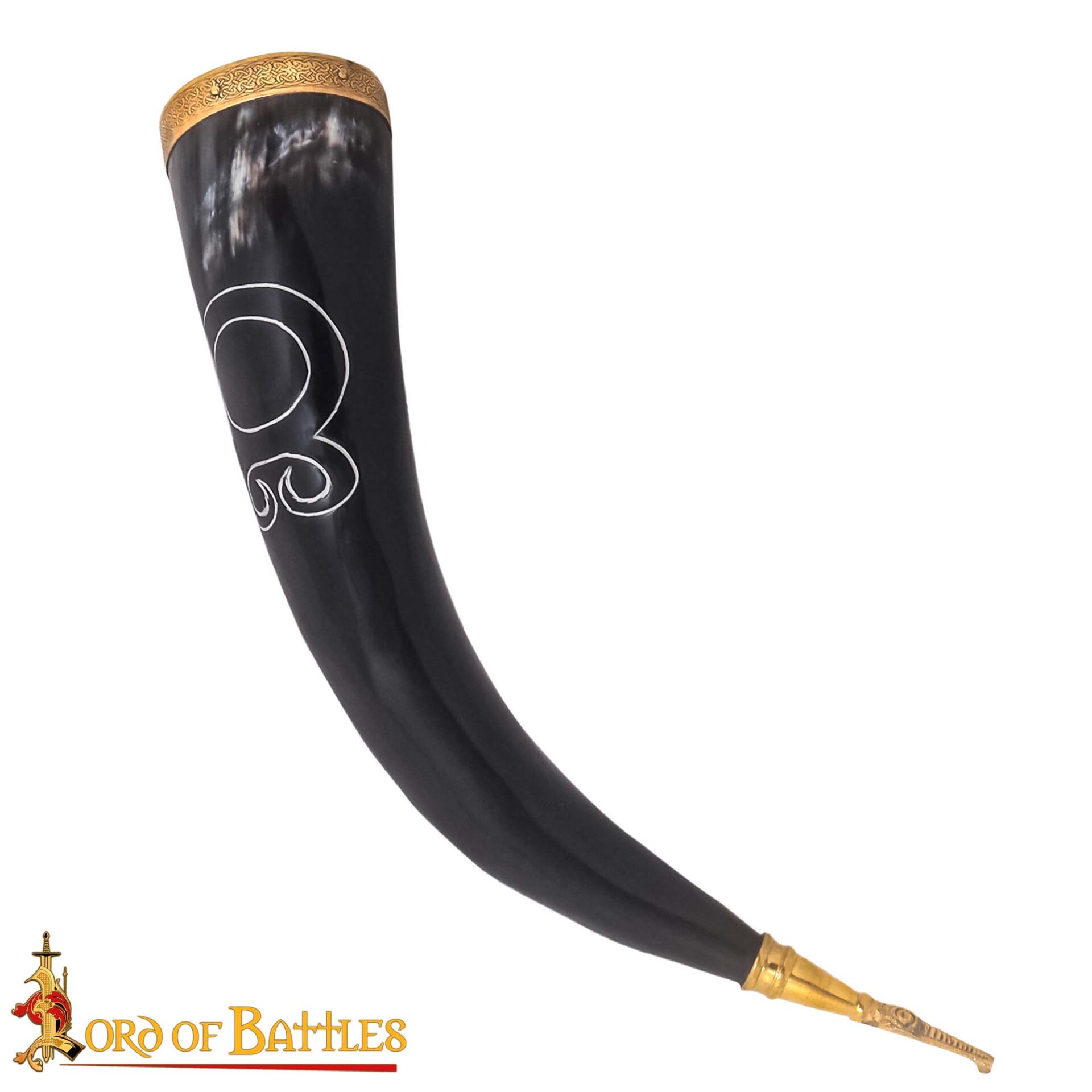 Viking drinking horn