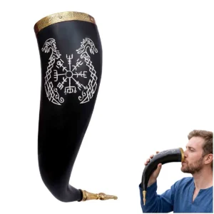 viking drinking horn