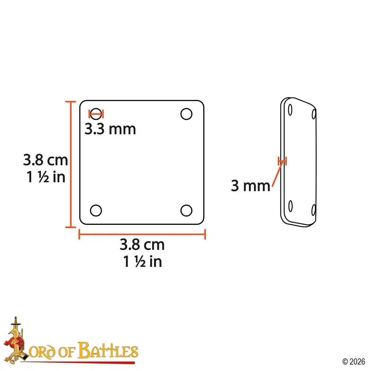 Bone Tablet Weaving Cards - Viking Craft Tablets - Image 3