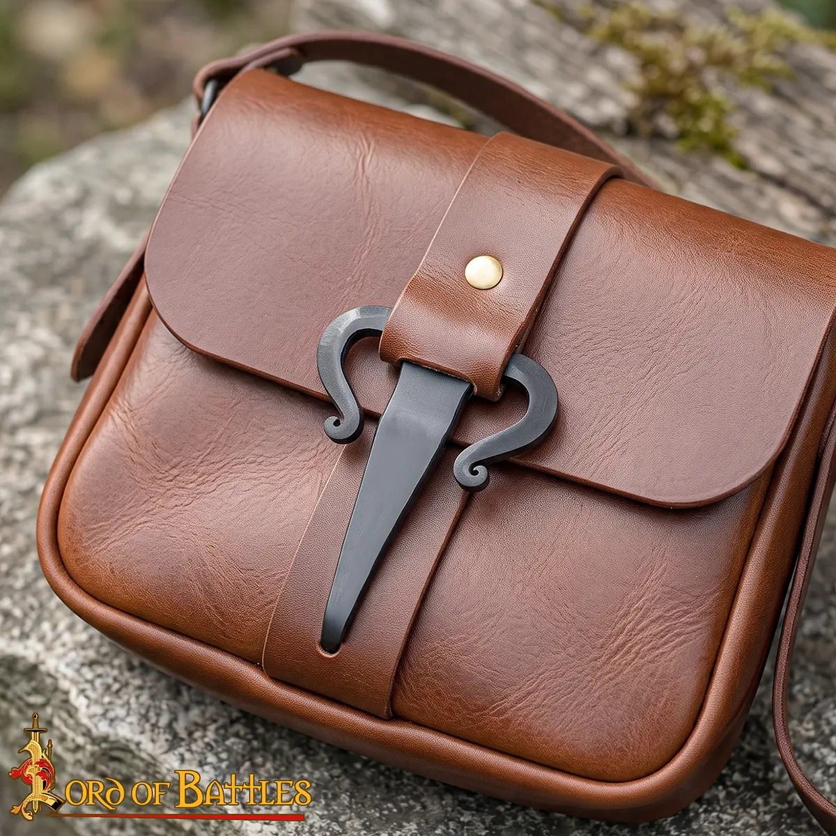 Iron Celtic Belt Hook - Hand Forged La Tène Belt Buckle - Image 7