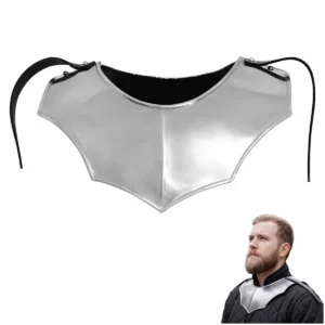Medieval Knightly Avenger Steel Gorget