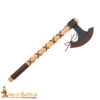 9th Century Viking Hand Axe Forged Iron Head with Ash Wood Handle and Leather Sheath-60569-ASH 4 Hand Forged Viking Axe
