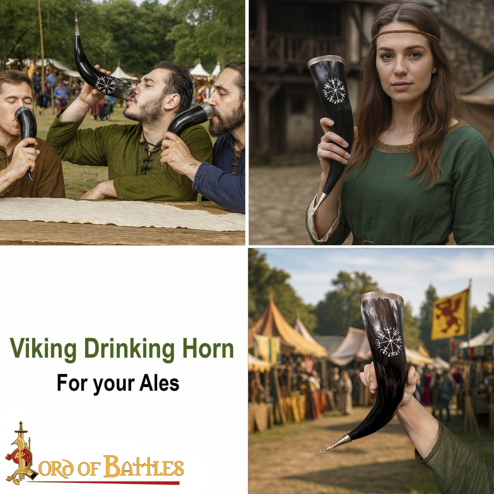 Viking Drinking Horn