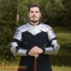Medieval Arms Armour Set with Asymmetrical Pauldron Steel Armor - 9453P18 Armour Set