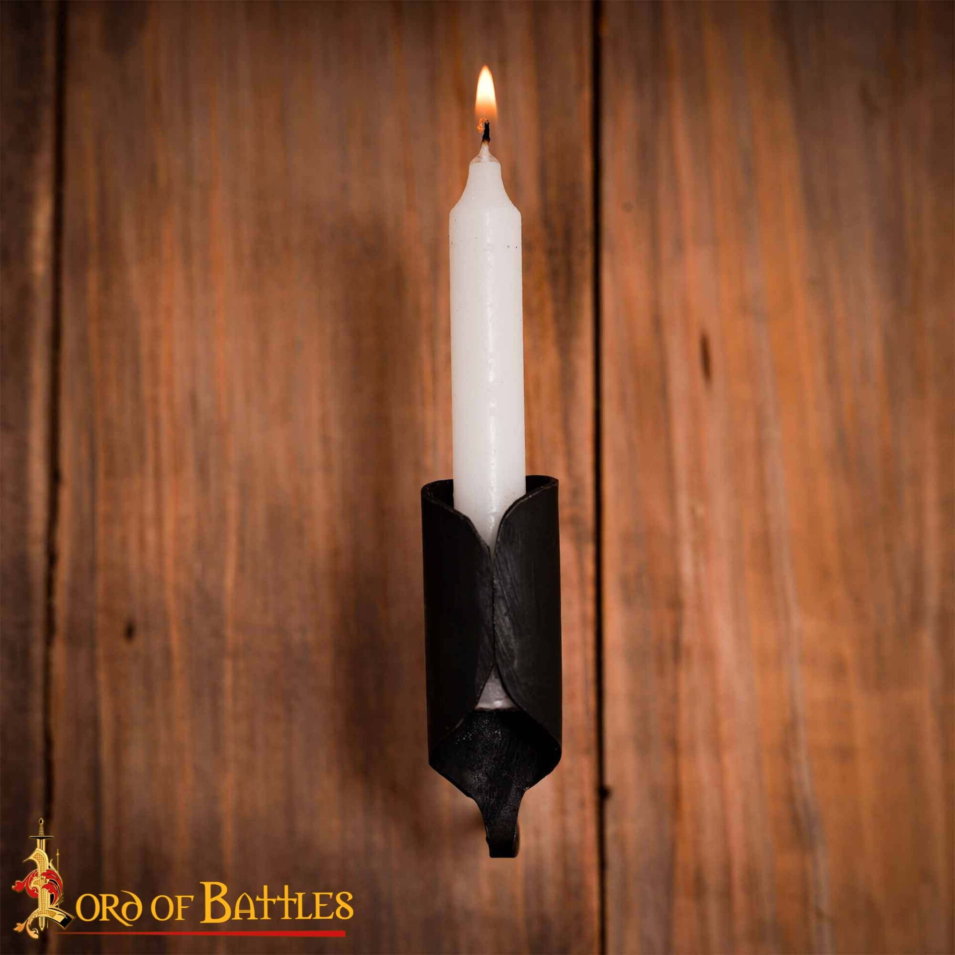 The Dark Tower Hand Forged Iron Candle Holder Functional Gear