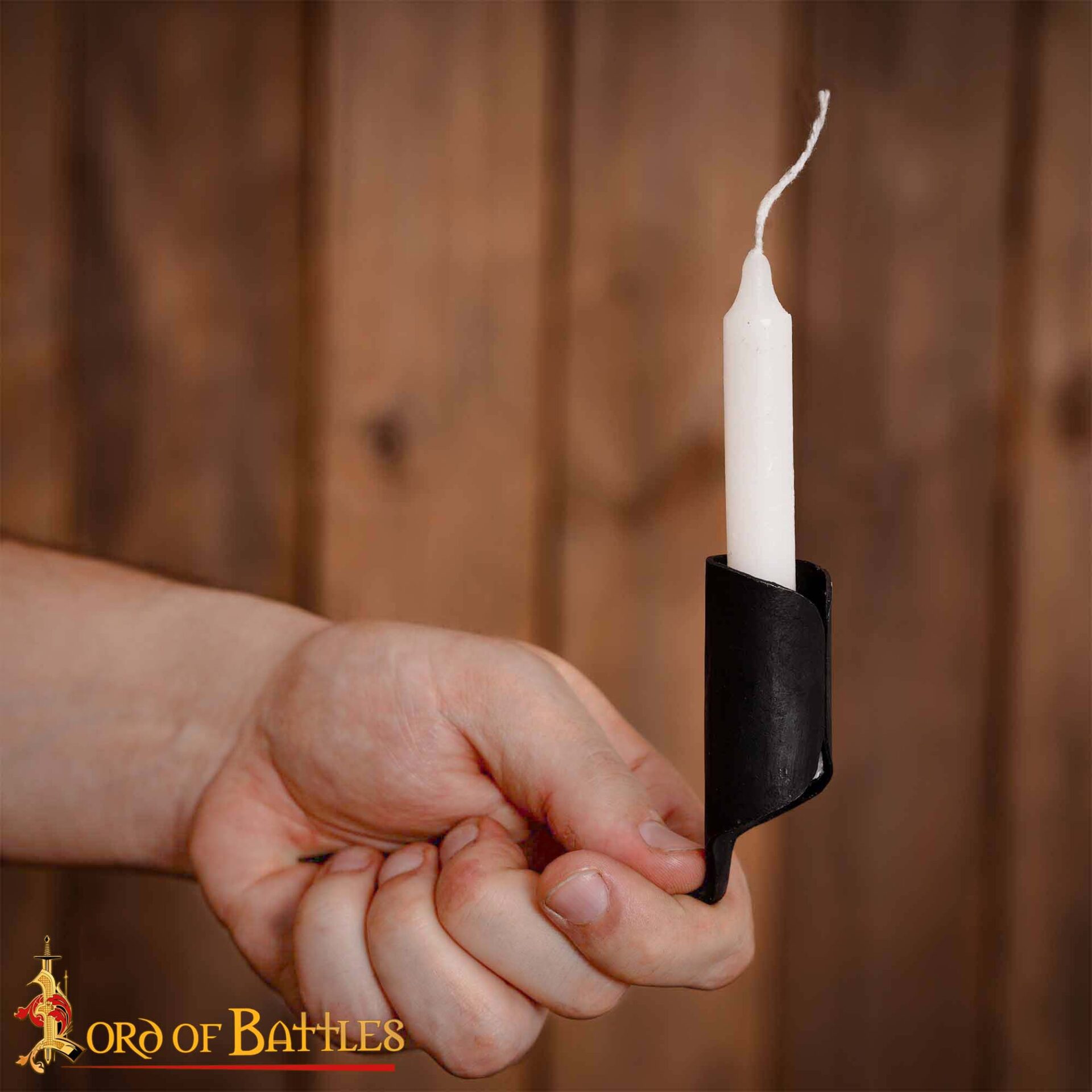 The Dark Tower Hand Forged Iron Candle Holder Functional Gear