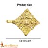 Medieval Cloak Clasp-25357 2 Solid Cast Brass Gulbische Viking