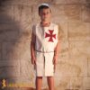 Medieval Kids Tabard-25367 Medieval Templar Cotton Surcoat Tabard for Juniors