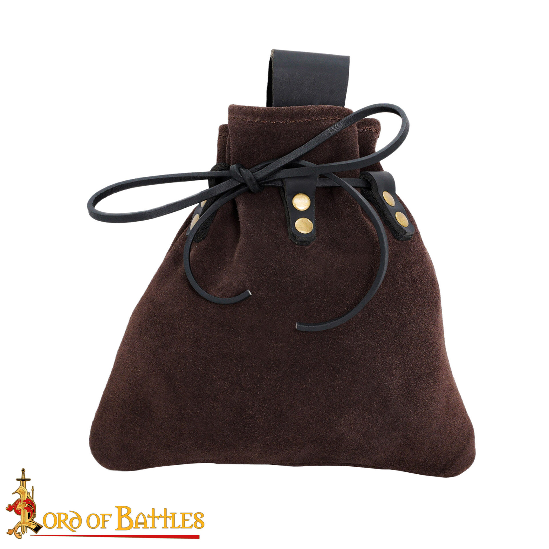 Medieval Leather Belt Pouch