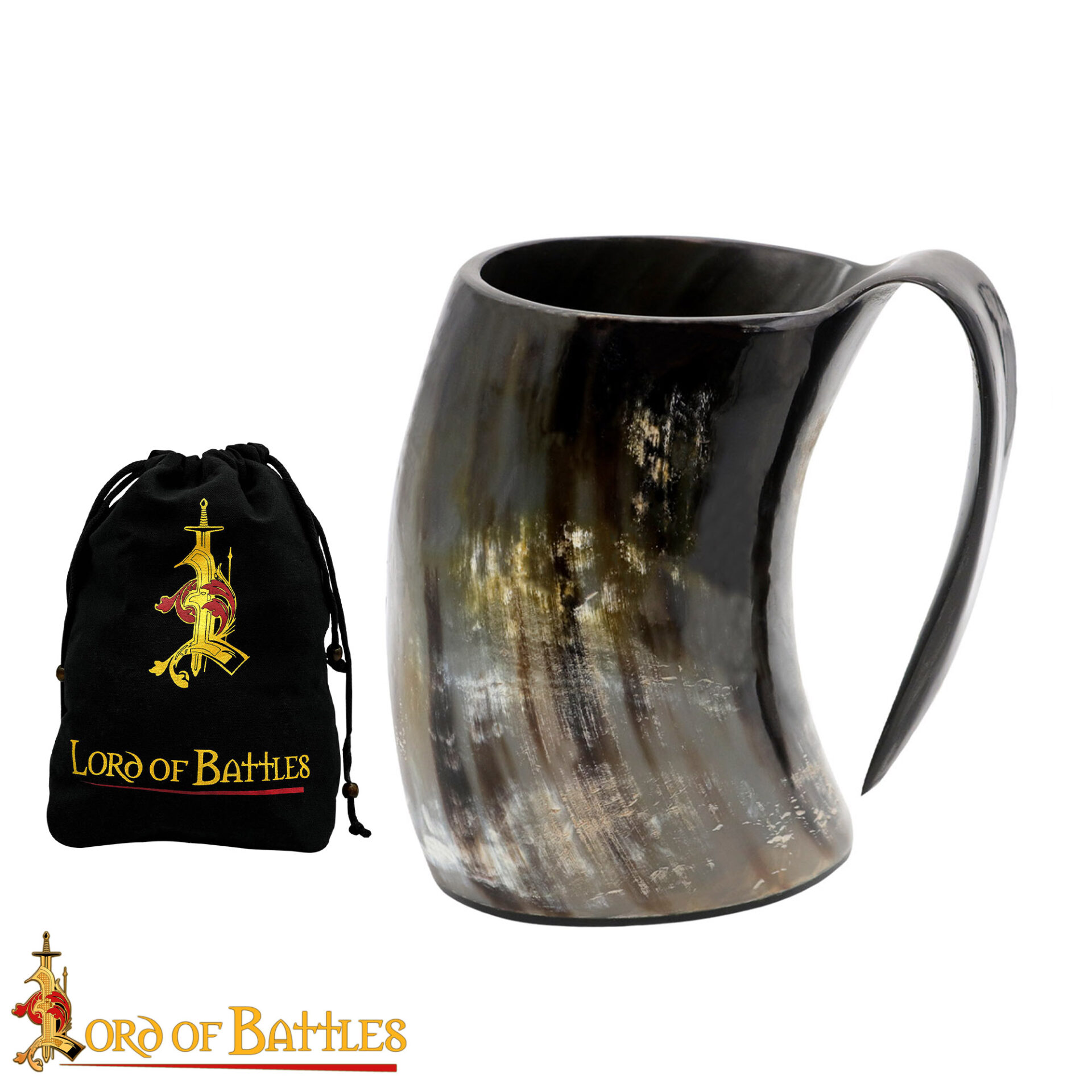 Medieval Horn Tankard