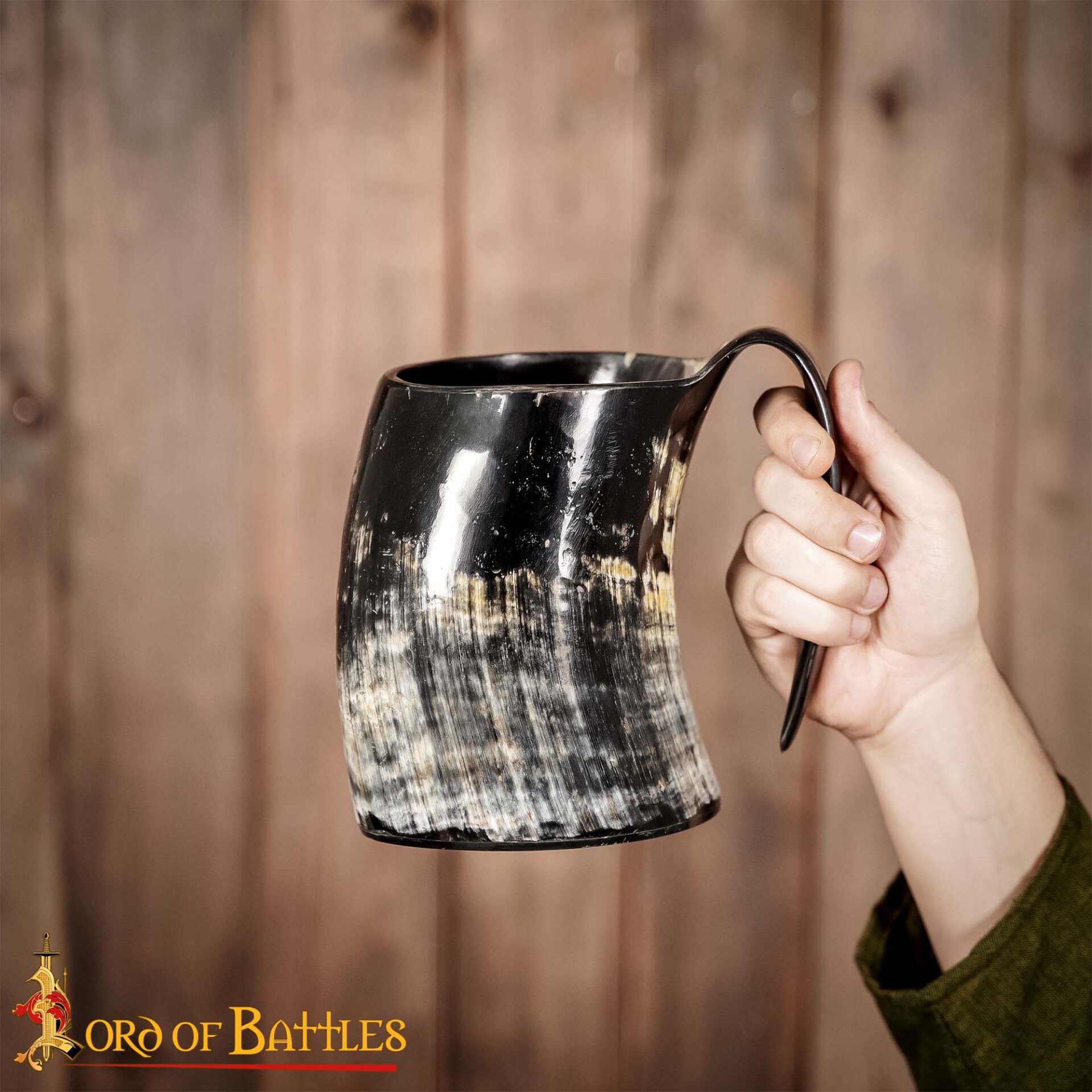 Medieval Horn Tankard