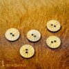 19141-5pcs_ (6) Medieval Horn Buttons Set of 5 Handcrafted Genuine Buffalo Horn