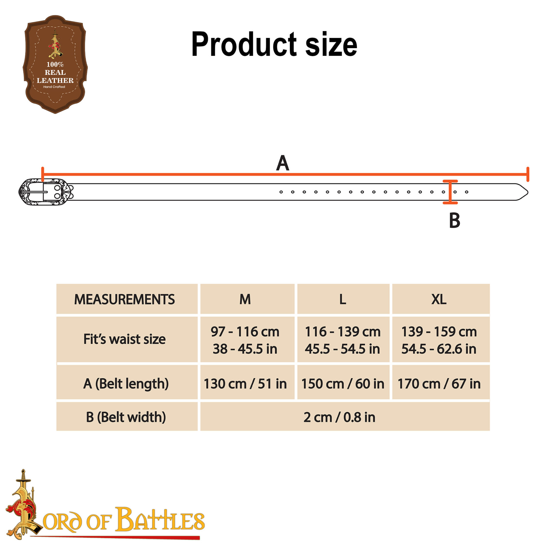 14th Century Medieval Maroon Leather Belt with Brass Buckle-26063M 2 Medieval Leather Belt