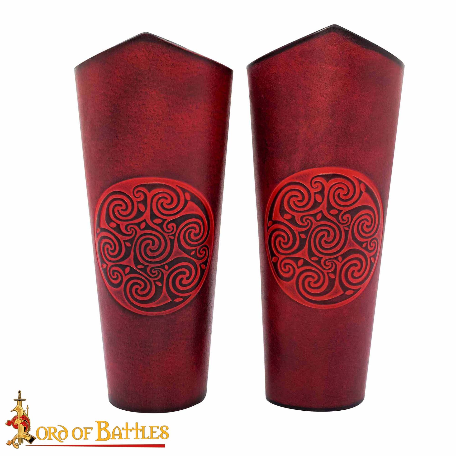 genuine leather bracers